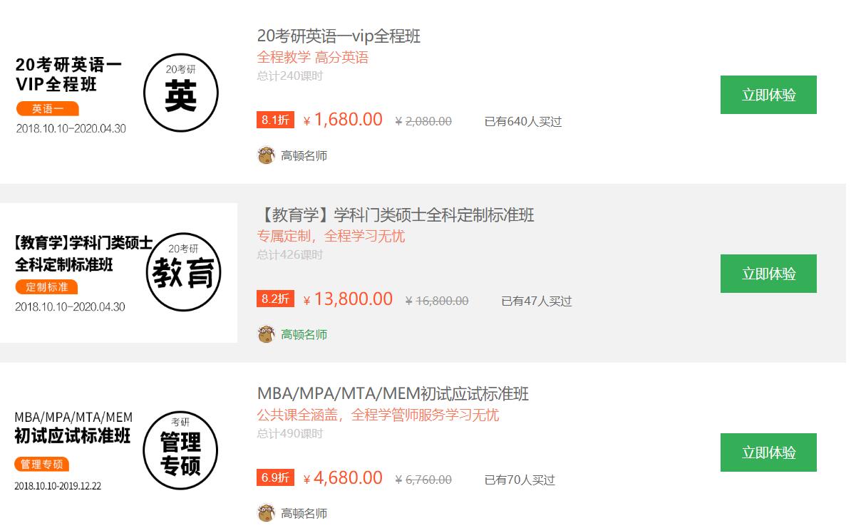 高頓網(wǎng)?？佳信嘤?xùn)課程