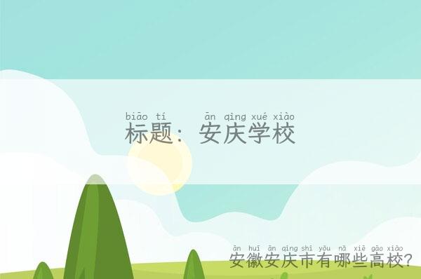 安慶it大學(xué)_安慶有哪些大學(xué)_安慶想做生意 有安慶開店的嗎